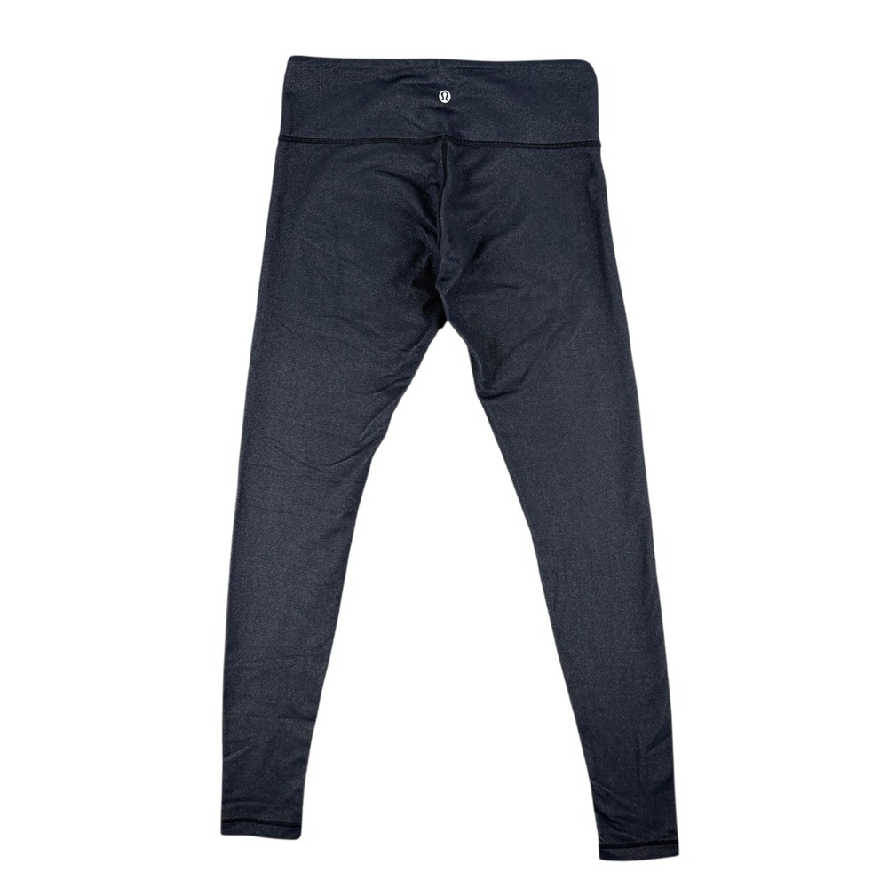 Lululemon Leggings Womens 6 Navy Blue High Rise Full Length Pocket Yoga Pants